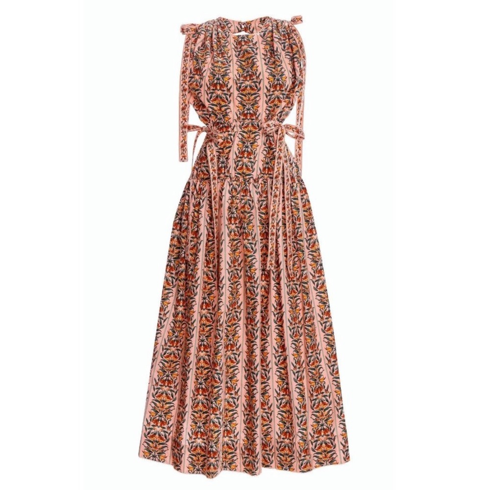 Agua by Agua Bendita
Guaguanco Monarca Rosa Cotton Midi Dress